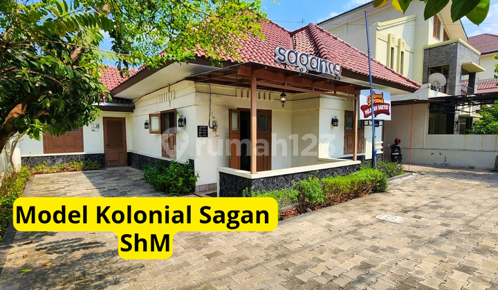 Rumah Kolonial Sagan Dekat Kotabaru Shm Aman 1