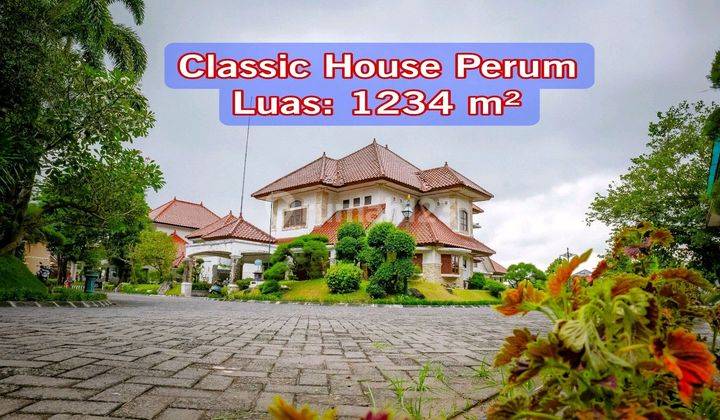 Rumah Klasik Dalam Perumahan Jogja Luas 1234 M² 1