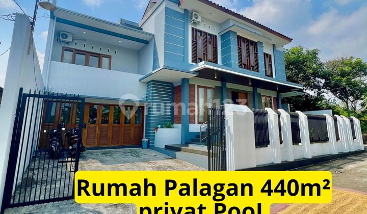 Rumah Jalan Palagan Tanah Luas Kolam Renang Pribadi