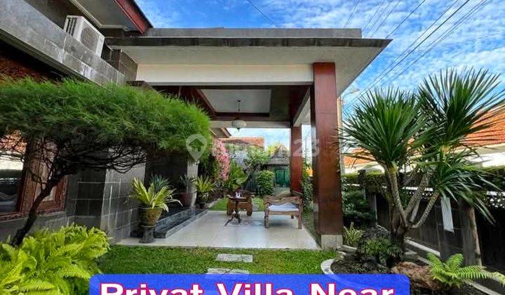 Rumah Villa Pribadi Dekat Malioboro Bangunan Bagus 1