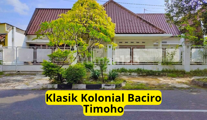 Rumah Kolonial Timoho Baciro Dekat Mandala Krida
