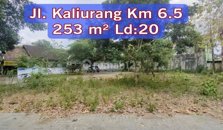 Tanah Jalan Kaliurang 250 Meter Lebar 20  1