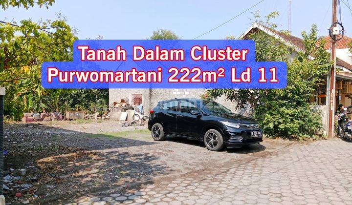 Tanah Purwomartani 200 Meteran Dalam Cluster Sleman 1