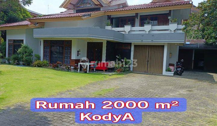 Rumah Dalam Kota Jogja Timoho Luas 2000 Meter 1