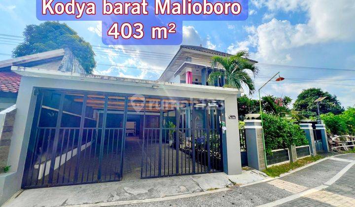 Rumah Dalam Kota Jogja 400 M² Barat Malioboro 1