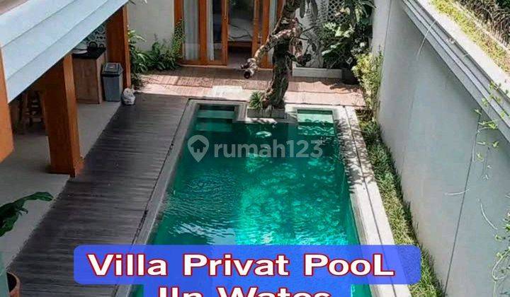 Villa Kolam Renang Modern Pedesaan Jalan Wates 1