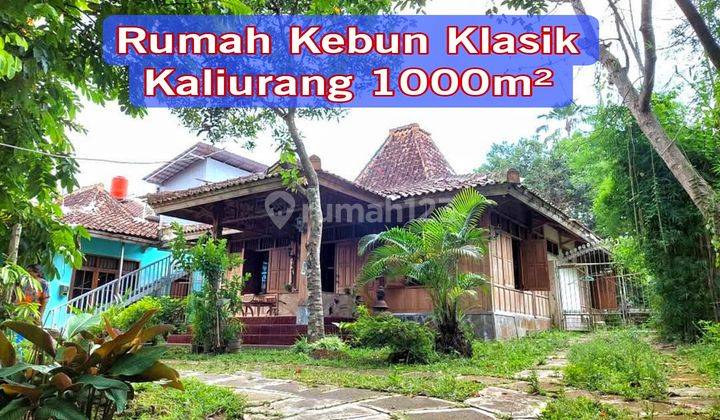 Rumah Klasik Kaliurang Tanah Luas Bisa Berkebun 1