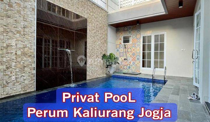 Rumah Mewah Jalan Kaliurang Kolam Renang Pribadi 1