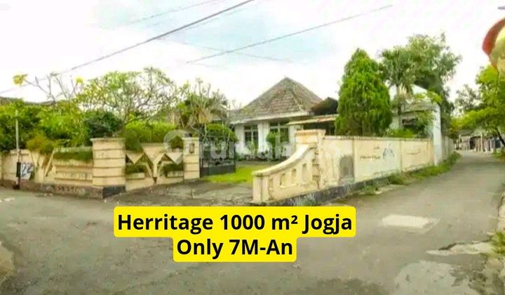 Rumah Model Kolonial Belanda Luas 1000 Meter