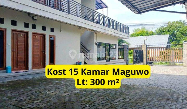 Kost Dengan Tanah Luas 15 Kamar Maguwoharjo  1