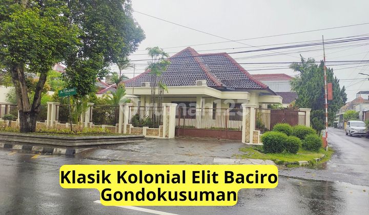 Rumah Kolonial Klasik Gondokusuman Baciro Kota