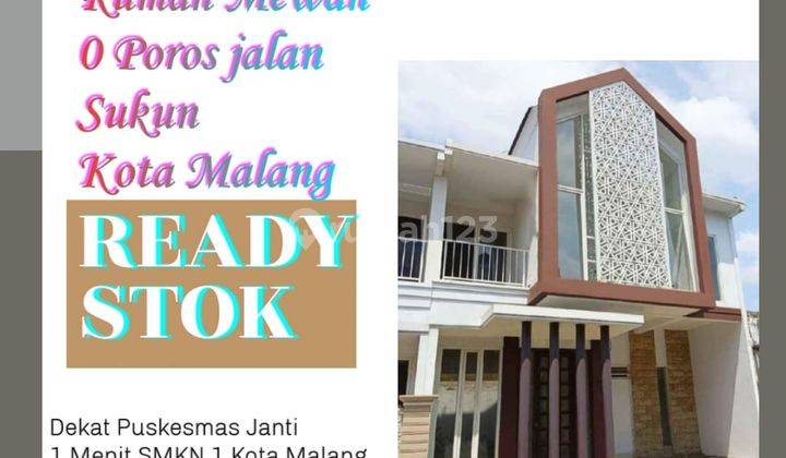 Rumah Ready Stok Mewah di Sukun Malang 1