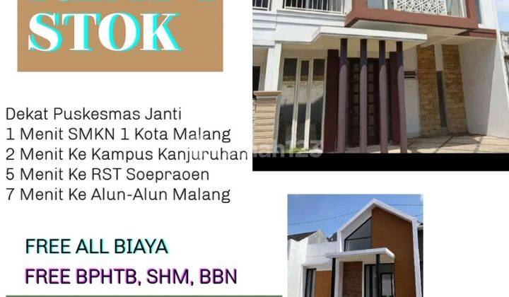 Rumah Ready Stok Mewah di Sukun Malang 2