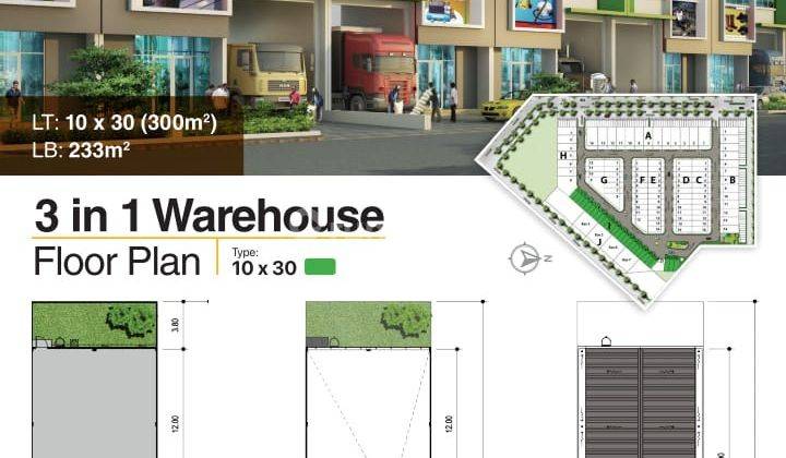 Warehouse Office Dan Showroom Strategis di Akr Gem City Gresik  2