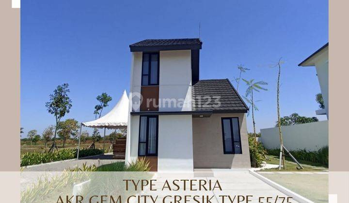 Rumah Type Mezzanine Modern Strategis di Akr Gem City Gresik  1