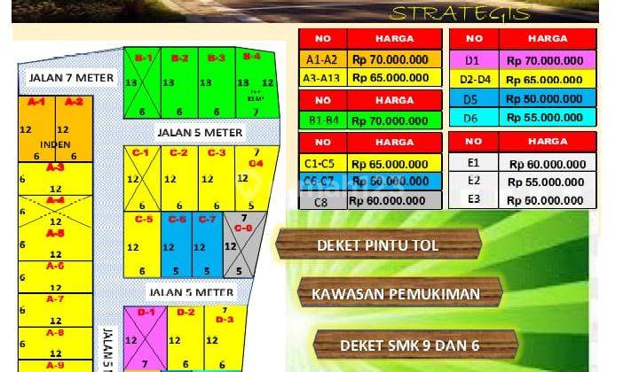 Promo Tanah Kavling Murah Siap Bangun Strategis di Pakis Malang  2