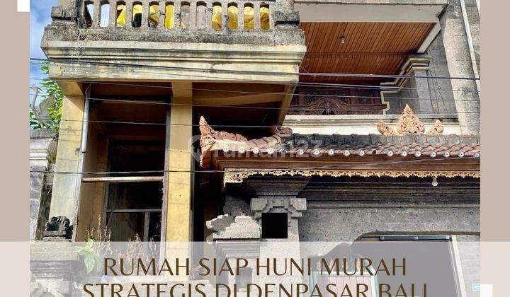 Rumah Bagus 3 Lantai Harga Istimewa Di Kota Denpasar Bali. 1