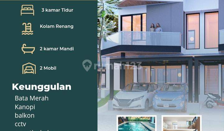 Rumah Baru Bonus Cctv Harga Bagus Di Oro Oro Ombo Kota Batu. 1