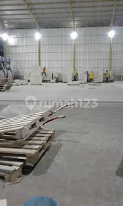 Dijual Gudang Ex Pabrik Hebel Berikut Mesin Di Kawasan Industri Cikande Serang Banten