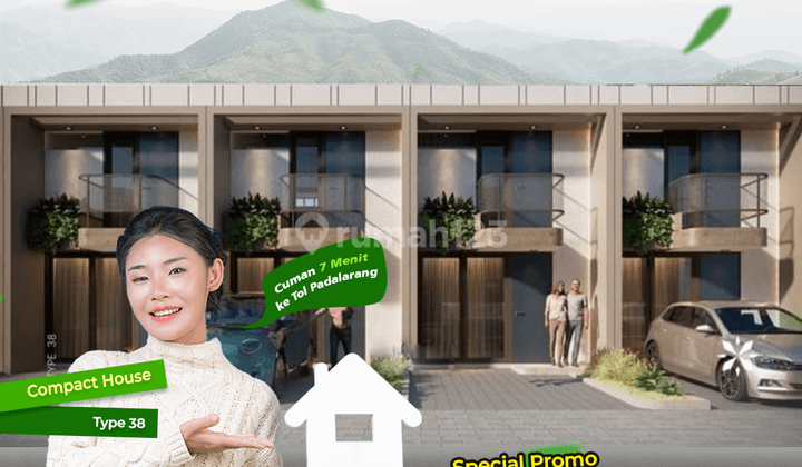 Rumah 2 Lantai Baru Promo Harga All In 8 Menit Tol Padalarang  1