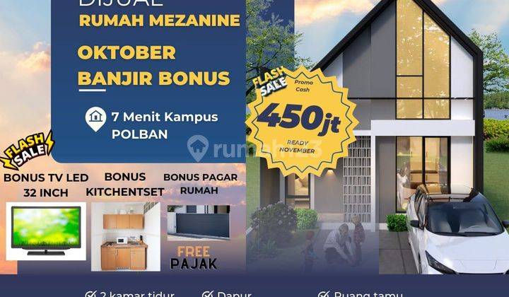 Rumah Baru Shm Bonus Kitchentset Dekat Area Sarijadi Pasteur 1