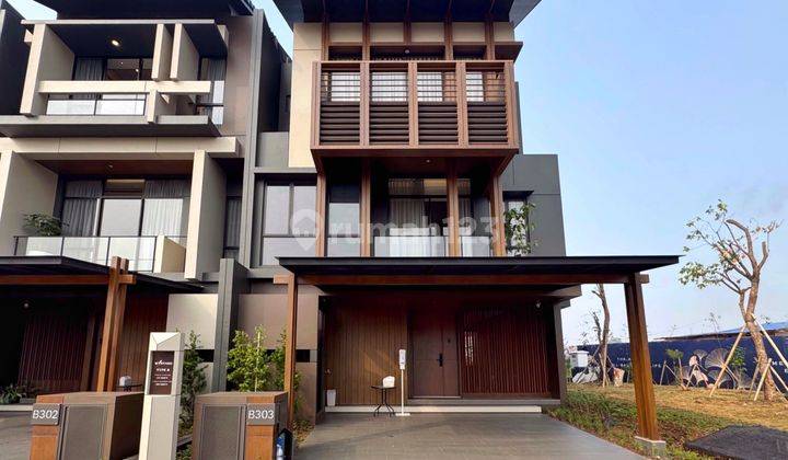 RUMAH MEWAH ALA RESORT JEPANG WYNYARD 8 X 18 HIERA BSD CITY 1