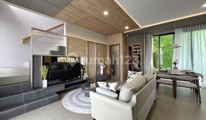Rumah 2 Lantai 4 Bedroom Cantik Bagus Vireya 7 X 14 BSD Dekat Tol Dekat Aeon Mall Dekat Stasiun KRL Dekas Pasar Modern