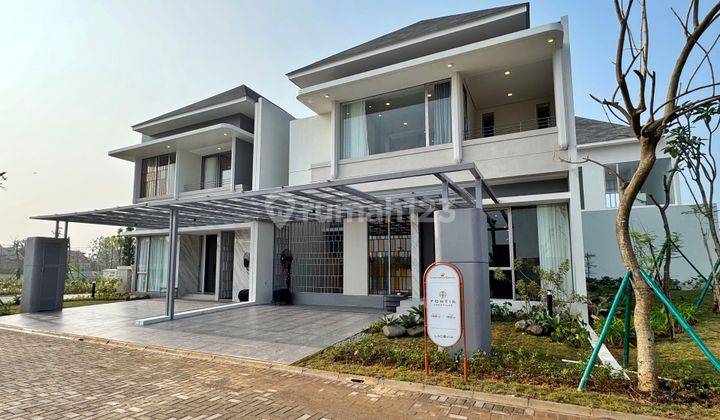 Rumah Dekat Aeon Fontis Lakevilla 8x15 Citra Garden Serpong Bsd 1