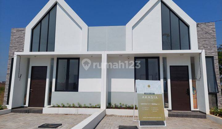 Dijual Rumah Baru Murah Row Jalan Lebar Di Dekat Juanda  1