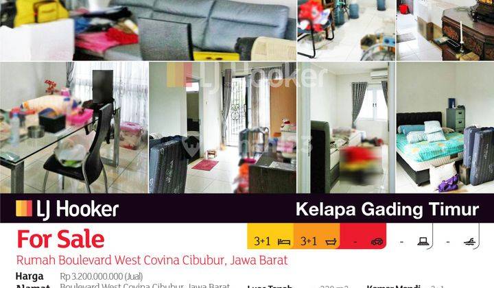 Rumah Boulevard West Covina Cibubur, Bogor, Jawa Barat 2