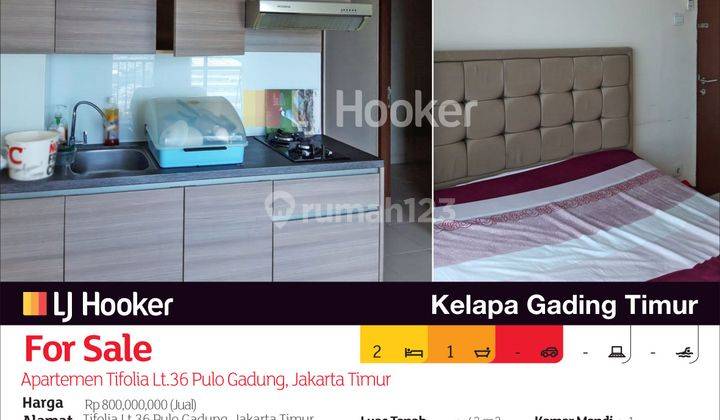 Apartemen Tifolia Lt.36 Pulo Gadung, Jakarta Timur 2