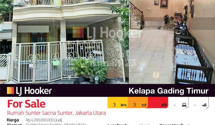 Rumah Sunter Sacna Sunter, Jakarta Utara 2