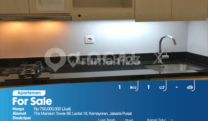Apartemen The Mansion Tower Be Lantai 19, Kemayoran, Jakarta Pusat 2