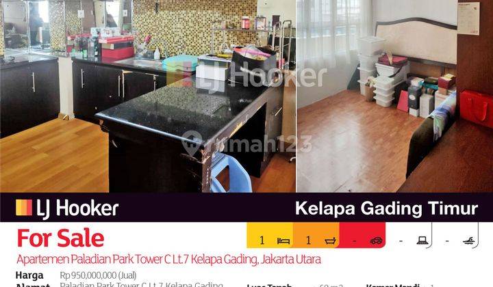 Apartemen Paladian Park Tower C Lt.7 Kelapa Gading, Jakarta Utara 2