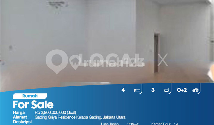 Ivory House Griya Residence, Kelapa Gading, North Jakarta 2