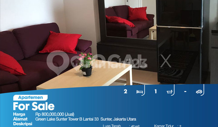 Green Lake Sunter Tower B 33rd Floor Sunter, North Jakarta 2