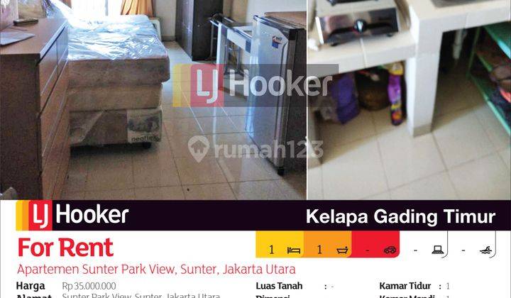 Apartemen Sunter Park View Tower A Lantai 10, Sunter, Jakarta Utara 2