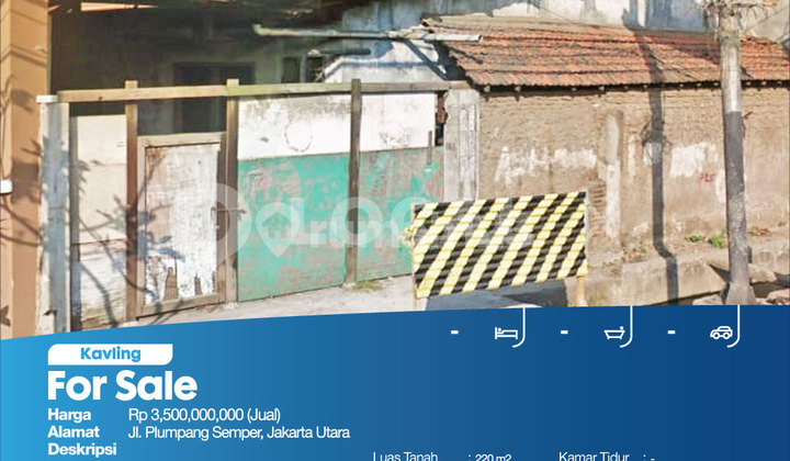 Plumpang Semper Land Plot, North Jakarta