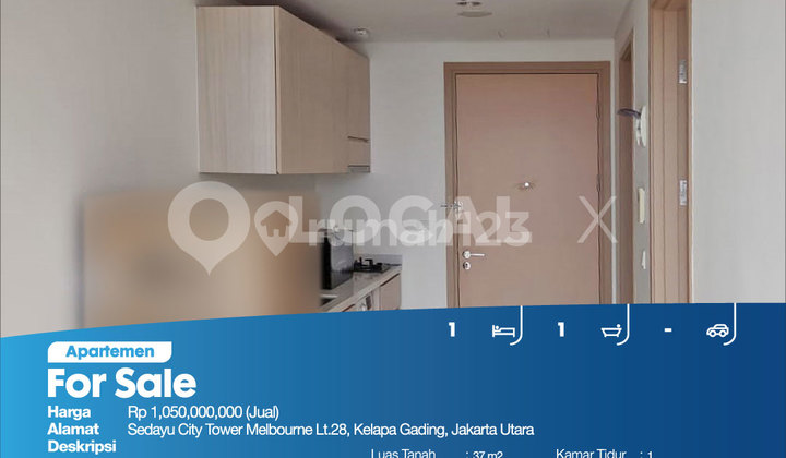 Sedayu City Tower Melbourne 28th Floor, Kelapa Gading, North Jakarta 2