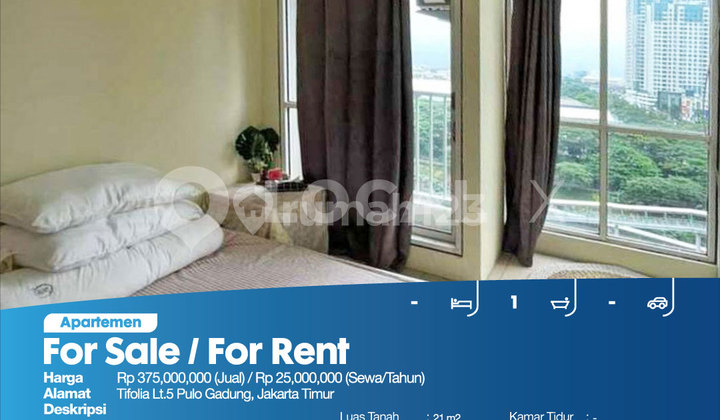 Apartemen Tifolia Lt.5 Pulo Gadung, Jakarta Timur 2