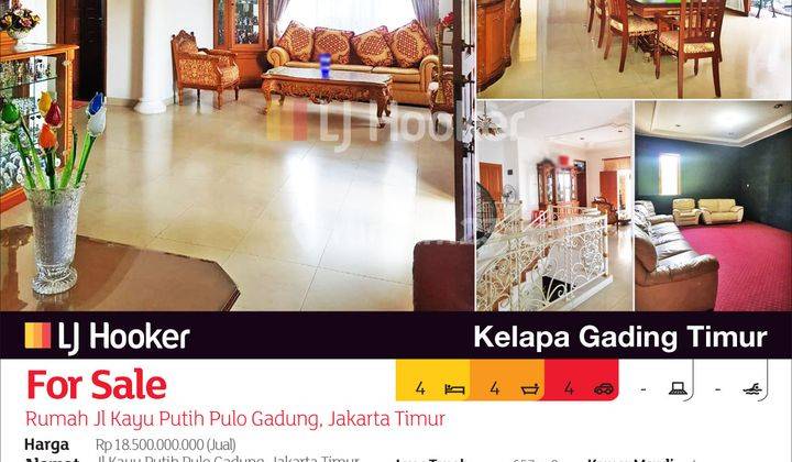 Rumah Jl Kayu Putih Pulo Gadung, Jakarta Timur 2