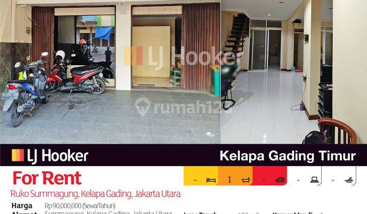 Ruko Summagung, Kelapa Gading, Jakarta Utara 2