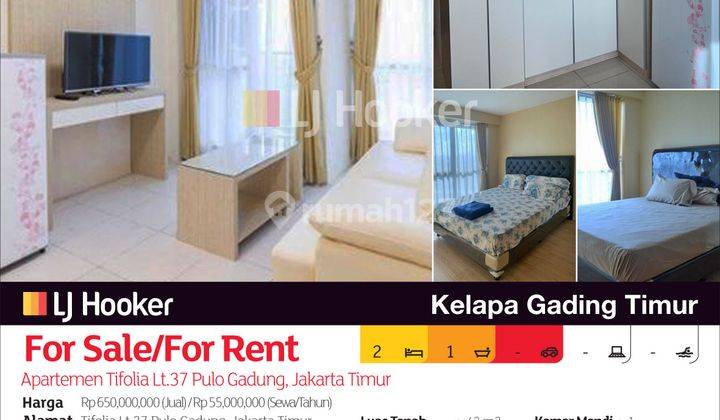 Apartemen Tifolia Lt.37 Pulo Gadung, Jakarta Timur 2