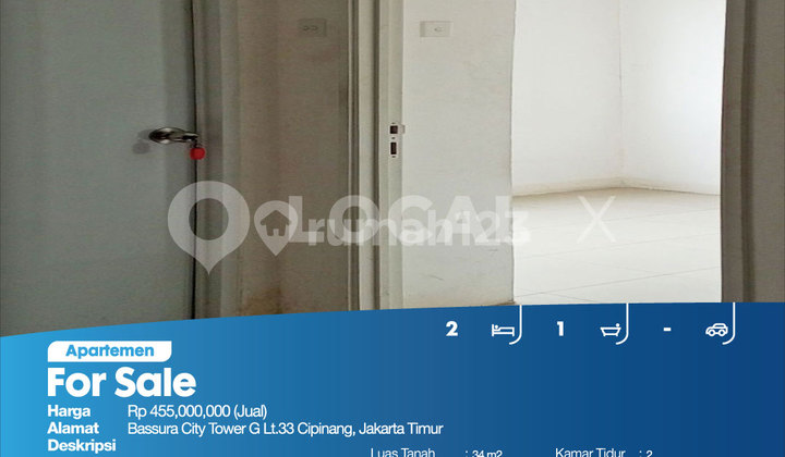 Apartemen Bassura City Tower G Lt.33 Cipinang, Jakarta Timur 2