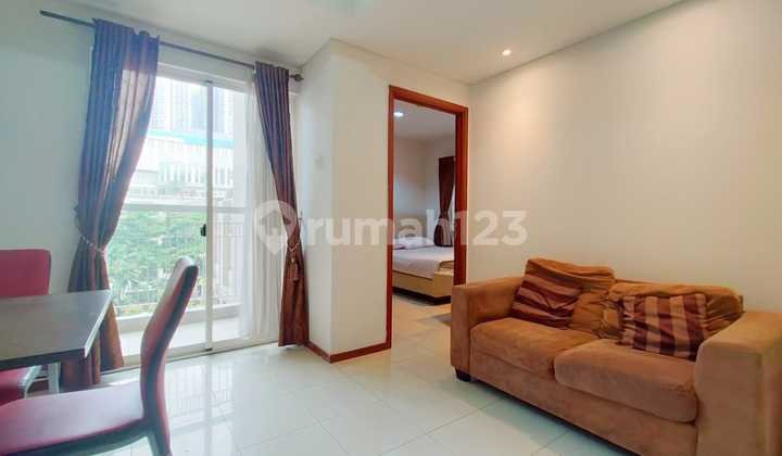 Disewakan 1BR Full Furnish Lantai Rendah di Aparetemen Royal Mediterania Garden 1