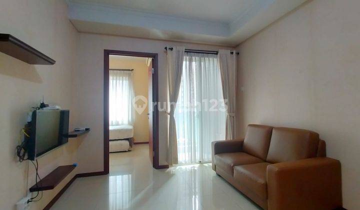 Sewa 2BR Full Furnish Lantai Rendah Apt. Royal Mediterania Garden 2