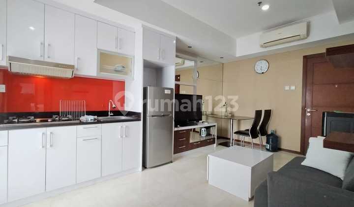 Disewakan 2Br+1 Bulanan Furnish Bagus Apartemen Royal Mediterania Garden
