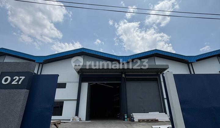 Dijual Gudang Bangunan Baru Siap Pakai dan Dekat Bandara