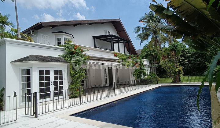 For Rent American Style House, Swimming Pool and Lush in Kemang