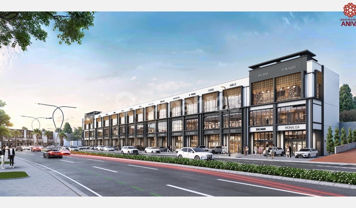 satu-satu nya ruko paling ramai di gading serpong  by paramount